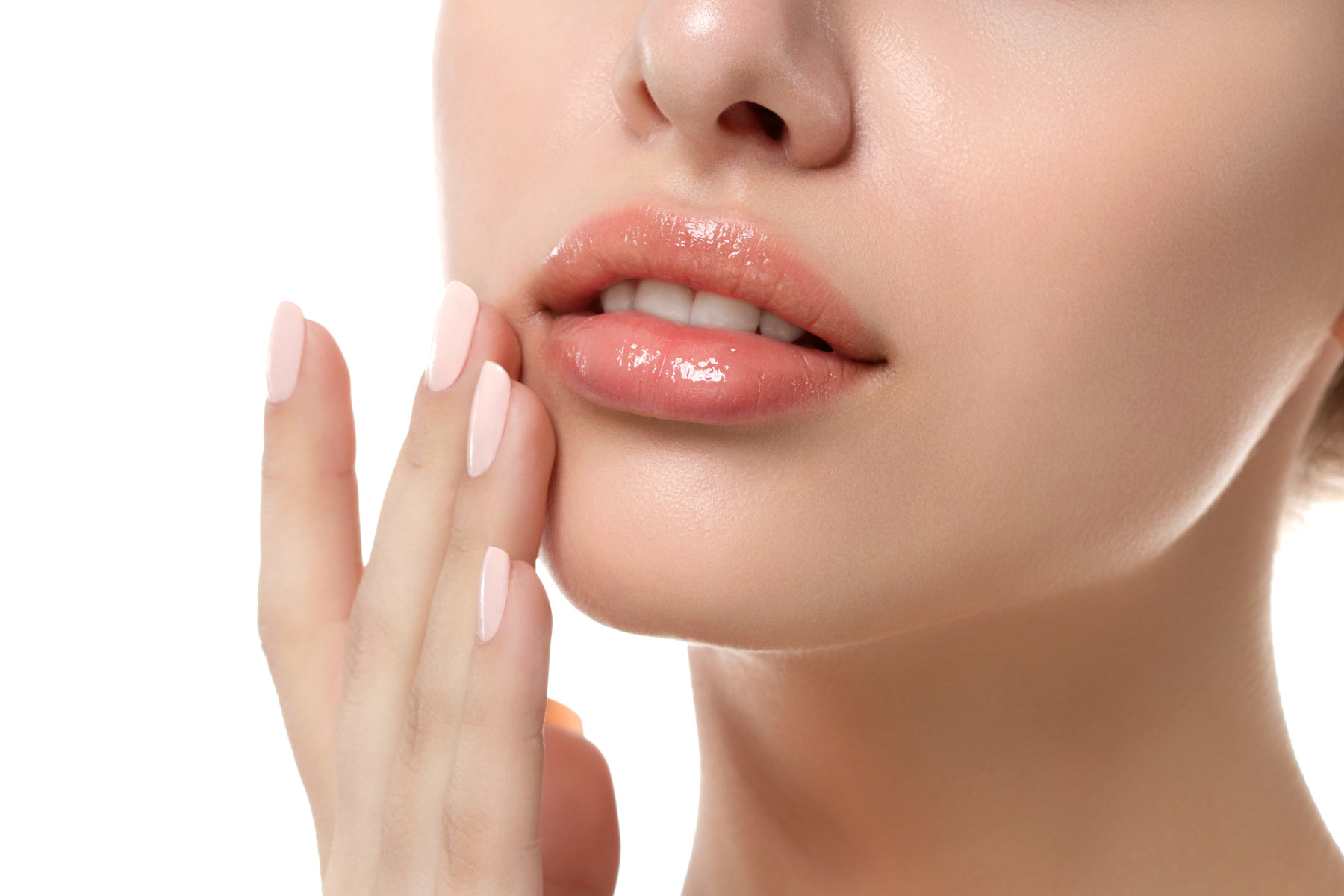 Lippenvolumen und Lippenkonturierung